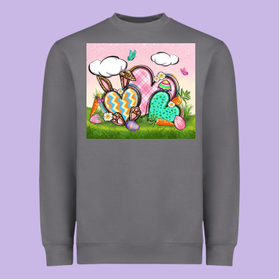 Easter Heavyweight Sweatshirt Designed By Cowgirlartshop