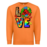 Carrot autism love Premium Sweatshirt - LillyAllenDesigns