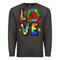 Smoke autism love Premium Sweatshirt - LillyAllenDesigns
