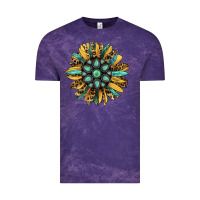 Cloud Purple Gemstone Sunflower Vintage Tee - Bettercallsaul