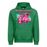 Emerald Breast Cancer my Goddaughter is a fighter Urban Hoodie - Artiststas
