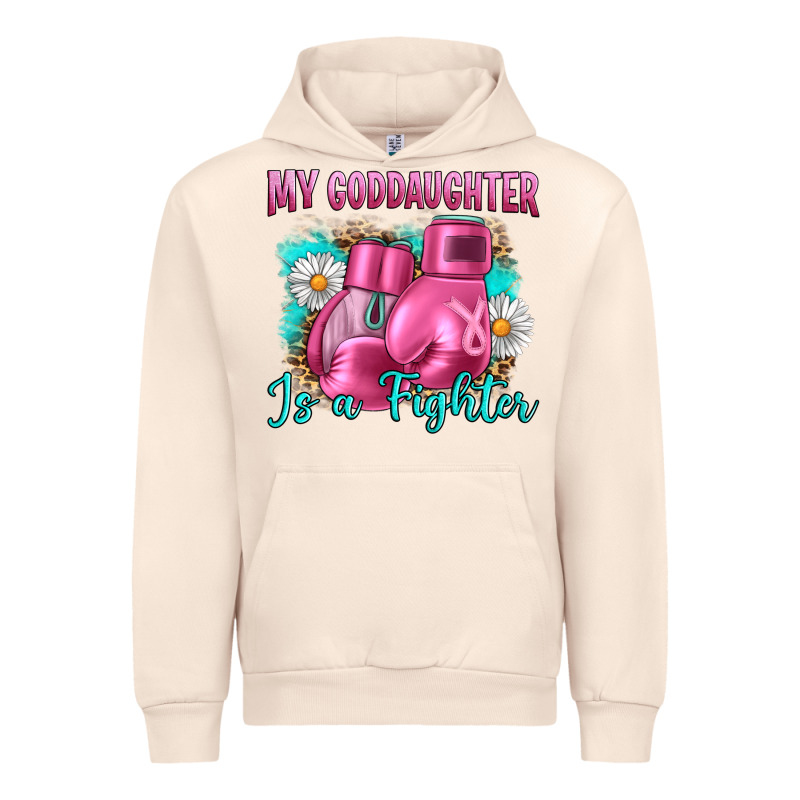 Breast Cancer My Goddaughter Is A Fighter Urban Hoodie by Artiststas | Teevron