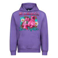 Tulip Breast Cancer my Goddaughter is a fighter Urban Hoodie - Artiststas