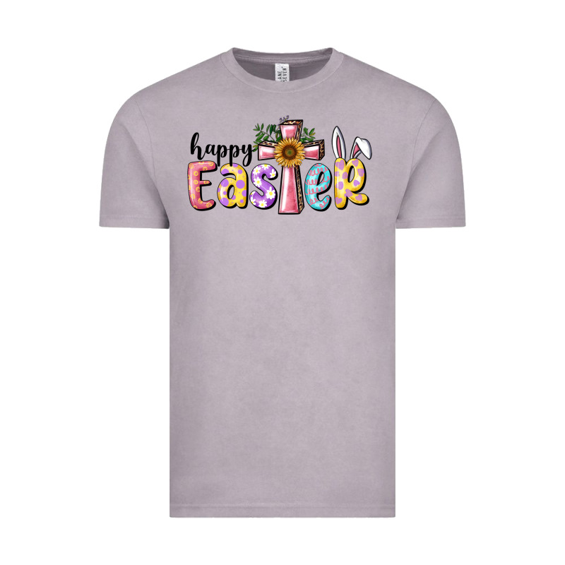Happy Easter With Cross Vintage Tee by RanaPortraitStore | Teevron
