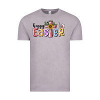 Vintage Zinc Happy Easter With Cross Vintage Tee - RanaPortraitStore