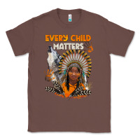 Chestnut every child matters child and wolf Classic Tee - BarkalooDesign
