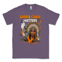 Lavender every child matters child and wolf Classic Tee - BarkalooDesign
