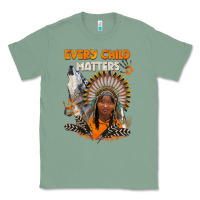Sage every child matters child and wolf Classic Tee - BarkalooDesign