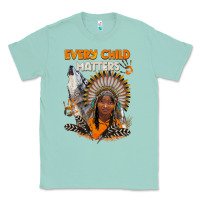 Seafoam every child matters child and wolf Classic Tee - BarkalooDesign