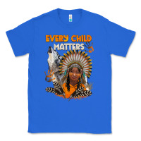 True Royal every child matters child and wolf Classic Tee - BarkalooDesign