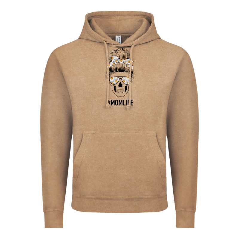 Daisy Mom Skull Vintage Hoodie by Bettercallsaul | Teevron