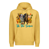 Antique Gold Tis The Season Cows Premium Hoodie - RanaPortraitStore