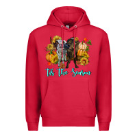 Cardinal Tis The Season Cows Premium Hoodie - RanaPortraitStore