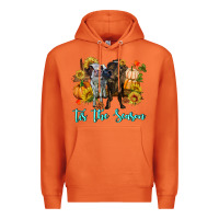 Carrot Tis The Season Cows Premium Hoodie - RanaPortraitStore
