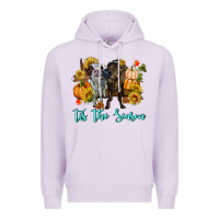 Lilac Tis The Season Cows Premium Hoodie - RanaPortraitStore