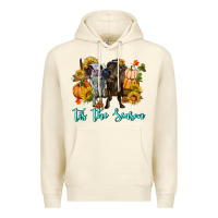 Sandshell Tis The Season Cows Premium Hoodie - RanaPortraitStore