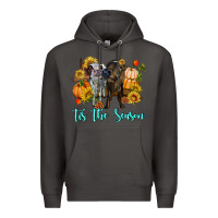 Smoke Tis The Season Cows Premium Hoodie - RanaPortraitStore