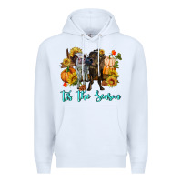 White Tis The Season Cows Premium Hoodie - RanaPortraitStore