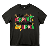 Asphalt chip dippin' margarita sippin Heavy Core Tee - MaliasSmallBusiness