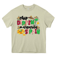 Mossy chip dippin' margarita sippin Heavy Core Tee - MaliasSmallBusiness