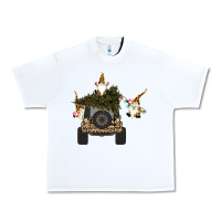 White Gnomes Truck Car  Christmas Urban Heavy Tee - Bettercallsaul