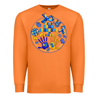 Carrot World Down Syndrome Day Premium Sweatshirt - CowhideDigitalArt