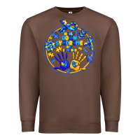 Chestnut World Down Syndrome Day Premium Sweatshirt - CowhideDigitalArt