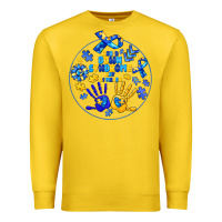 Lemon World Down Syndrome Day Premium Sweatshirt - CowhideDigitalArt
