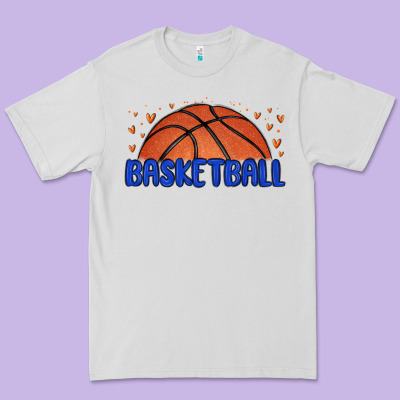 Basketball Premium Tee Designed By Maliassmallbusiness