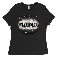Black leopard mama Ladies Tee - MaliasSmallBusiness