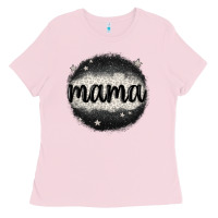 Bubblegum Pink leopard mama Ladies Tee - MaliasSmallBusiness