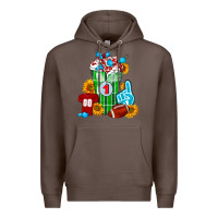 Coffee Football Frappe Premium Hoodie - FaDigitalArtStudio