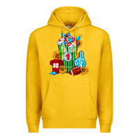 Lemon Football Frappe Premium Hoodie - FaDigitalArtStudio