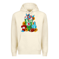 Sandshell Football Frappe Premium Hoodie - FaDigitalArtStudio