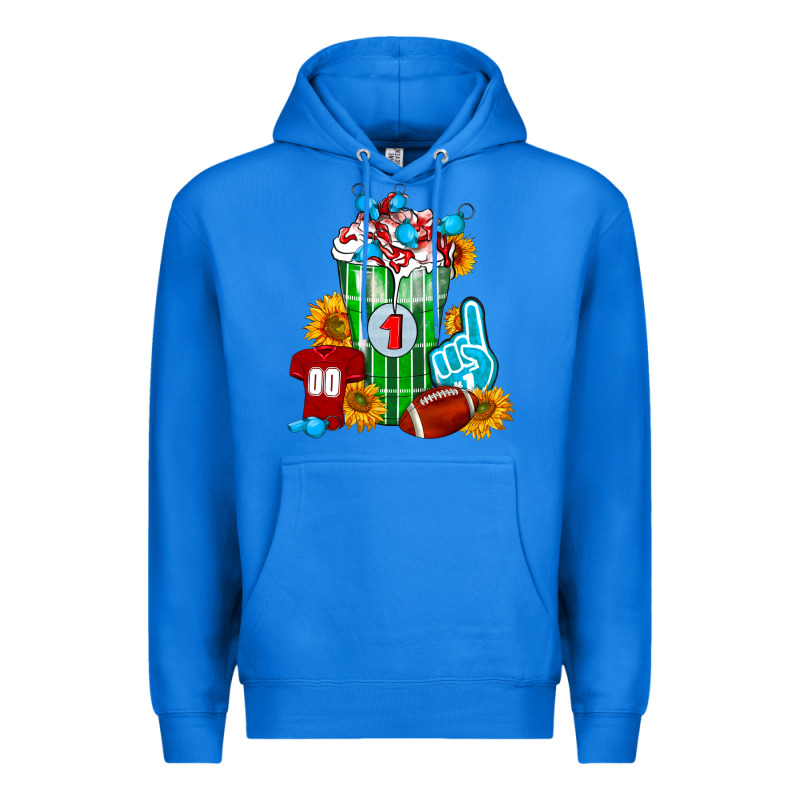 Football Frappe Premium Hoodie by FaDigitalArtStudio | Teevron