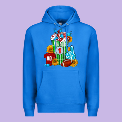 Football Frappe Premium Hoodie Designed By Fadigitalartstudio