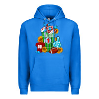 True Royal Football Frappe Premium Hoodie - FaDigitalArtStudio