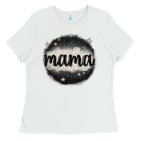 White leopard mama Ladies Tee - MaliasSmallBusiness