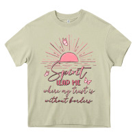 Mossy spririt religious quote Heavy Core Tee - MaliasSmallBusiness