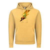 Vintage Mustard Cactus Sunset Lightning Vintage Hoodie - Bettercallsaul