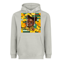 Moon Dust juneteenth afro girl seamless pattern Heavyweight Hoodie - BundleAndBundleShop