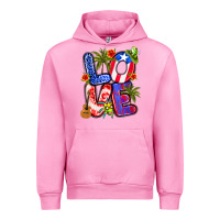 Fuchsia Pink puerto rico love Urban Hoodie - Artiststas
