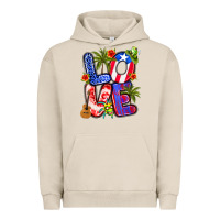 Pigment French Oak puerto rico love Urban Hoodie - Artiststas