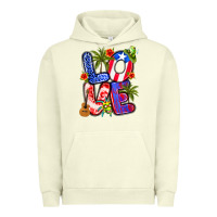 Pigment Pistachio puerto rico love Urban Hoodie - Artiststas