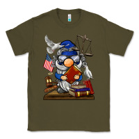 Army Green judge  gnome Classic Tee - BarkalooDesign