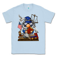 Dusty Blue judge  gnome Classic Tee - BarkalooDesign