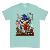 Seafoam judge  gnome Classic Tee - BarkalooDesign