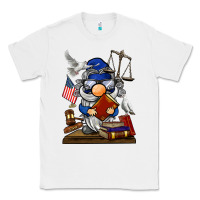 White judge  gnome Classic Tee - BarkalooDesign
