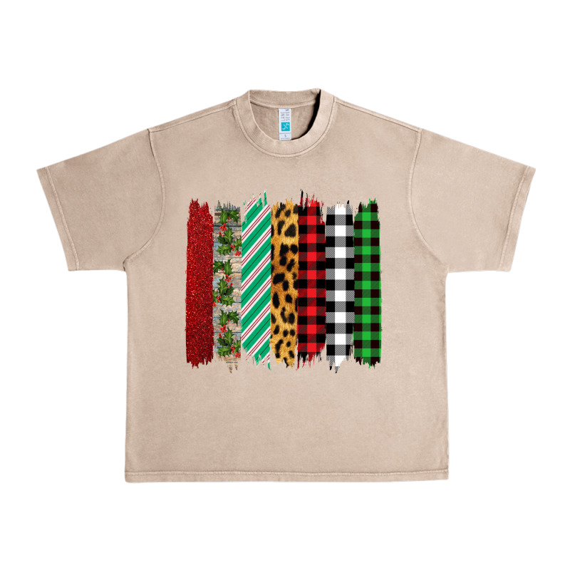 Christmas Brushstrokes Urban Heavy Tee by Bettercallsaul | Teevron