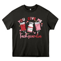 Asphalt you give me tachycardia Heavy Core Tee - MaliasSmallBusiness